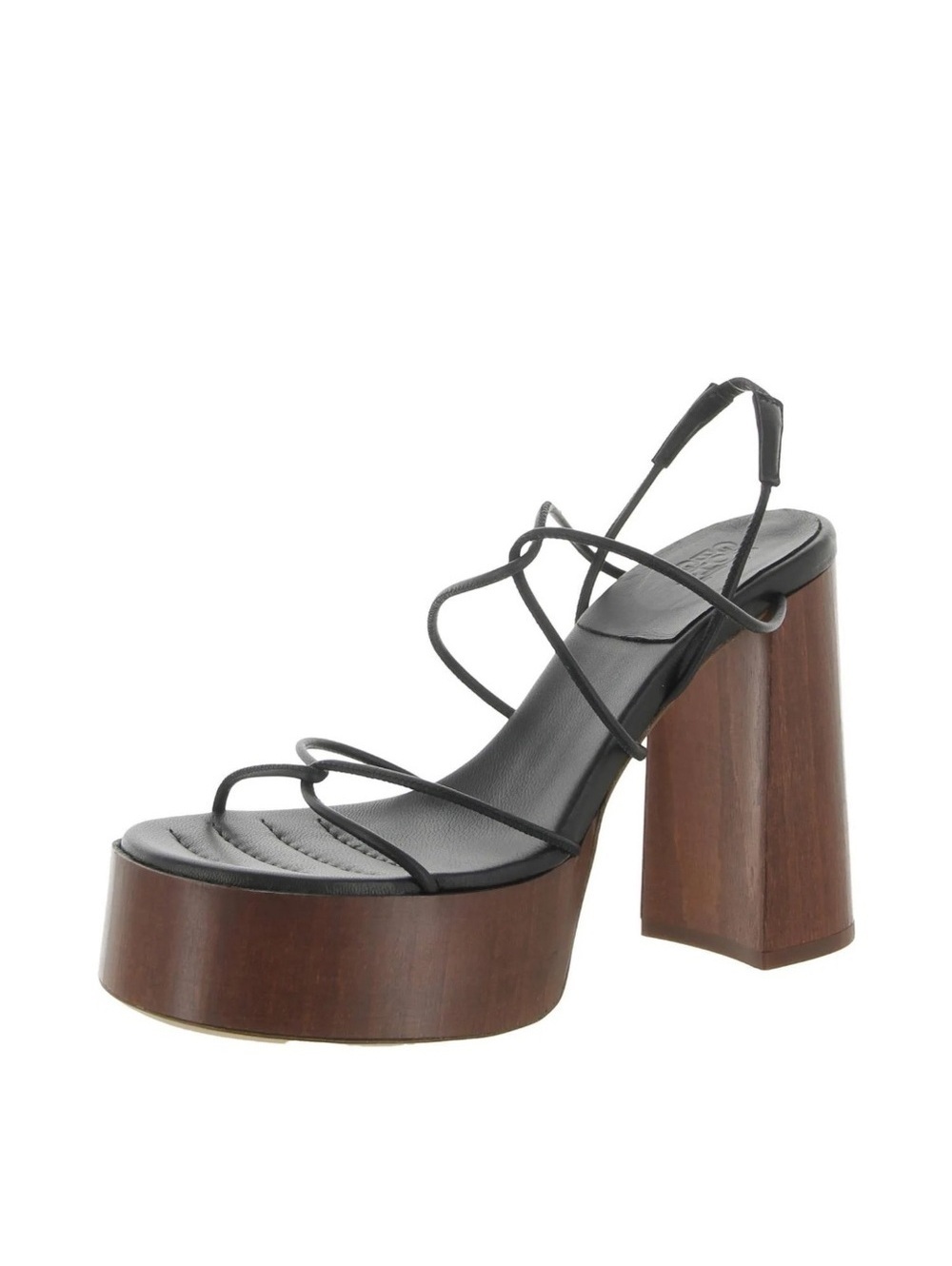 Gia Borghini X RHW Rosie Strappy Platform Sandals, Size 39.5